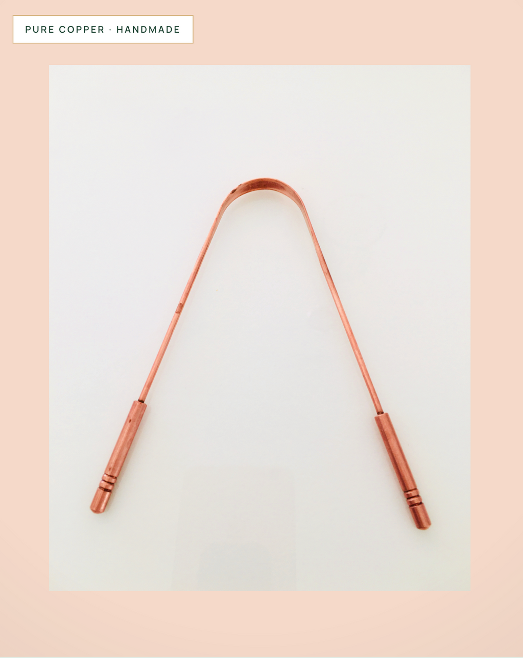 Copper Tongue Scraper