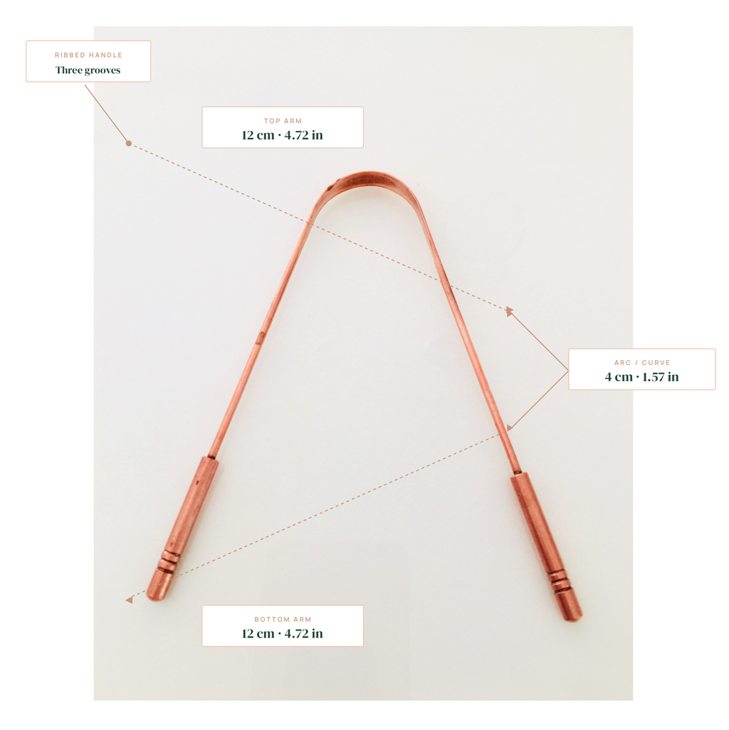 Copper Tongue Scraper